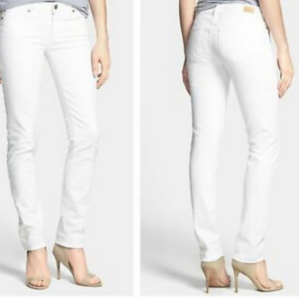 Paige Skyline ankle Peg Optic White…size 27